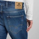 Replay Grover Straight-Fit Jeans In Dark Blue
