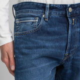 Replay Grover Straight-Fit Jeans In Dark Blue