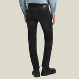 Replay Grover Straight-fit Jeans In Dark Grey