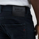 Replay Grover Straight-Fit Jeans In Dark Navy Blue