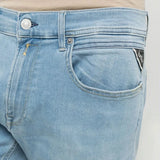 Replay Grover Straight-fit Jeans In Light Blue