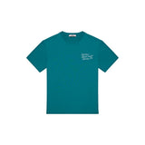 Replay Monte Carlo Country Club Collection T-Shirt with Branded Tennis Print In Emerald