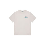 Replay Monte Carlo Country Club Collection T-Shirt with Branded Tennis Print in Off-white