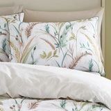 RHS Ornamental Grasses 200 Thread Count Cotton Reversible Single Duvet Cover Set with Pillowcase Natural