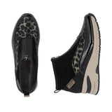 Rieker Sock Trainer In Black