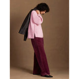 Ro&Zo Marl Knit Jumper in Pink