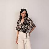 Ro&Zo Zebra Print Shirt