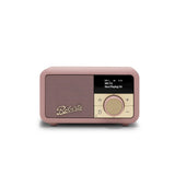 Roberts Revival Petite 2 DAB Radio & Portable Bluetooth Speaker In Dusky Pink