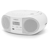 Roberts Zoombox 4 DAB/DAB+/FM Bluetooth Portable Boombox in White