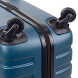 Rock Byron 64cm Hardshell 4 Wheel Spinner Suitcase Teal