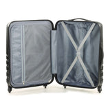 Rock Byron 64cm Hardshell 4 Wheel Spinner Suitcase Teal