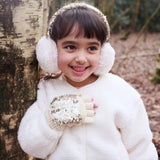 Rockahula Shimmer Sequin Knitted Gloves