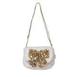 Rockahula Sequin Bow Fluffy Bag