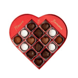 Rococo Chocolates The Queen of Hearts Box Mixed Chocolate Collection with Marc De Champagne Truffles