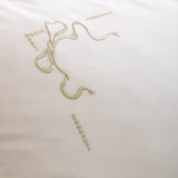 Historic Royal Palaces - Bow Single Duvet Cover Set In White