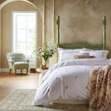 Historic Royal Palaces - Victoria Sprigs Embroidery Double Duvet Set In White