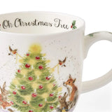 Royal Worcester Wrendale Designs Christmas Tree Mug & Coaster