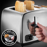 Russell Hobbs Adventure 4 Slice Steel Toaster