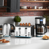 Russell Hobbs Buckingham 4 Slice Toaster In Stainless Steel