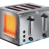 Russell Hobbs Buckingham 4 Slice Toaster In Stainless Steel