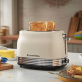 Russell Hobbs Hanley 2 Slice Toaster In Jasmine White