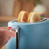 Russell Hobbs Hanley 2 Slice Toaster In Retro Blue
