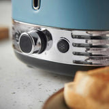 Russell Hobbs Hanley 2 Slice Toaster In Retro Blue