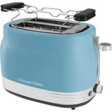 Russell Hobbs Hanley 2 Slice Toaster In Retro Blue