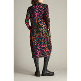 Sahara Bright Scattered Wings Jersey Dress In Multi