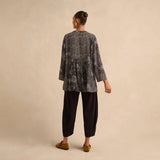 Sahara Monochrome Batik Print Tunic