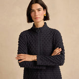 Sahara Origami Pocket Jersey Zip Neck Bubble Dress