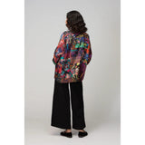 Sahara Patchwork Silk Shirt In Multi