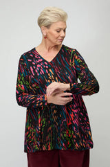 Sahara Skyfire Jersey Top In Multi