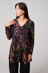 Sahara Skyfire Jersey Top In Multi