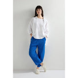 Sahara Stitched Grid Check Bubble Trouser In Periwinkle