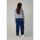 Sahara Stretch Bubble Trousers In Denim
