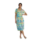 Sahara Summer Confetti Jersey Bubble Dress In Multi