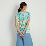 Sahara Summer Confetti Jersey Top