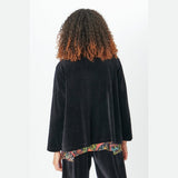 Sahara Velvet Jersey Relaxed Jacket
