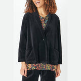 Sahara Velvet Jersey Relaxed Jacket