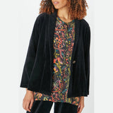 Sahara Velvet Jersey Relaxed Jacket