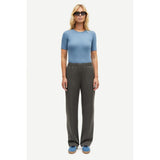 Samsøe Samsøe Hoys Straight Pants In Beluga