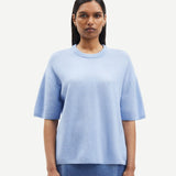 Samsøe Samsøe Megan T-Shirt 14709 Blue heron