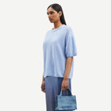 Samsøe Samsøe Megan T-Shirt 14709 Blue heron