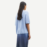 Samsøe Samsøe Megan T-Shirt 14709 Blue heron