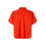 Samsøe Samsøe Mina Short Sleeves Shirt Valiant Poppy