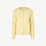 Samsøe Samsøe Nor Short Cardigan In Straw