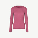 Samsøe Samsøe Sadou T-shirt In Red Violet