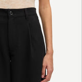 Samsøe Samsøe SAHARPER Pleat Trousers In Black