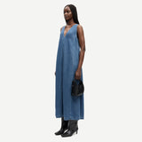Samsøe Samsøe Saskylar Dress In Denim Blue